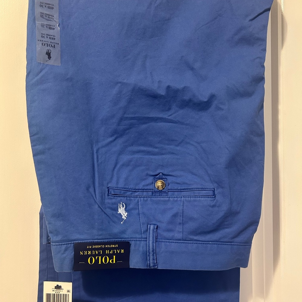 Polo by Ralph Lauren Blue Chinos for Versatile Style